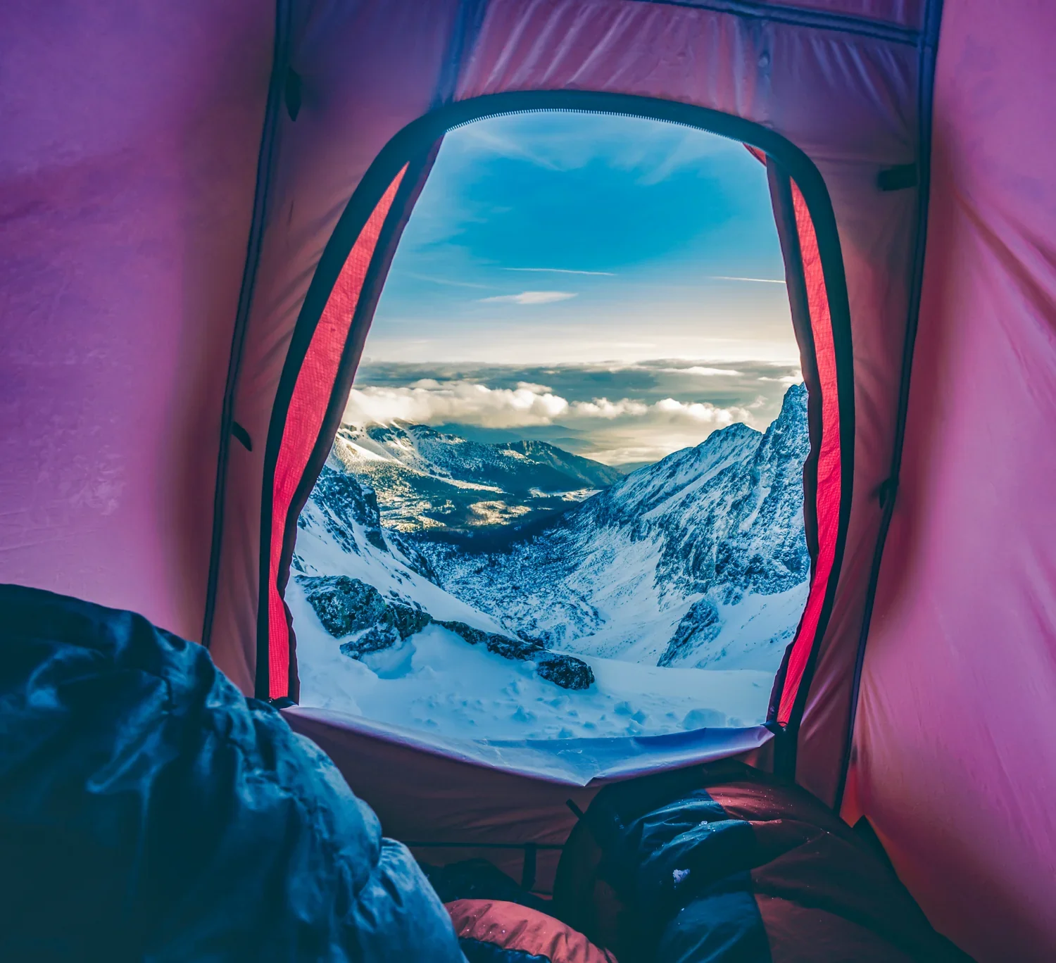 Sac de Couchage -15°C Duvet Grand Froid – Trekking Montagne